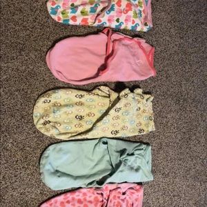 Set of 5: Swaddle Me Sleep Sacks, Size Small